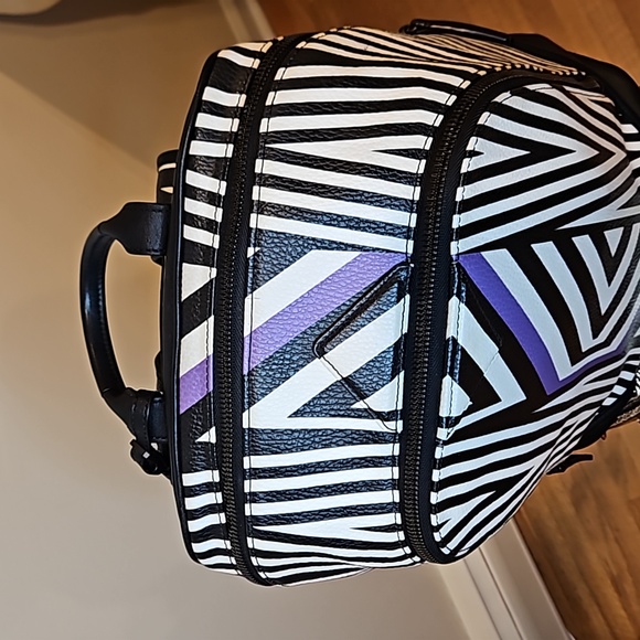 MCM x Tobias Rehberger Geometric Print Backpack - Picture 8 of 17